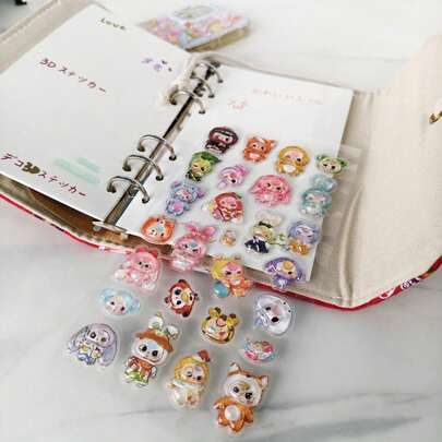 (Endast dockkläder) 30 cm utbytbar docka med 6 led, BJD-outfit, avslappnad vindjacka för kort docka