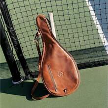 Modest Vintage Player RETRO Heritage Leather Tennis bag - Cuero patrimonial - Ver 5