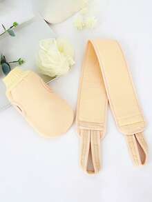 3pcs/Set Exfoliating Bath Towel Scrub Strap, Double-Sided Loofah Back Scrubber, No Need Help Scrub Back, Remove Dirt & Dullness - Multicolor - View 5