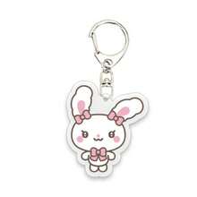 Hearts2Hearts 卡通毛绒亚克力 DIY 创意钥匙扣、包包挂饰、配饰、精致学生背包吊坠 - 彩色 - 查看 9