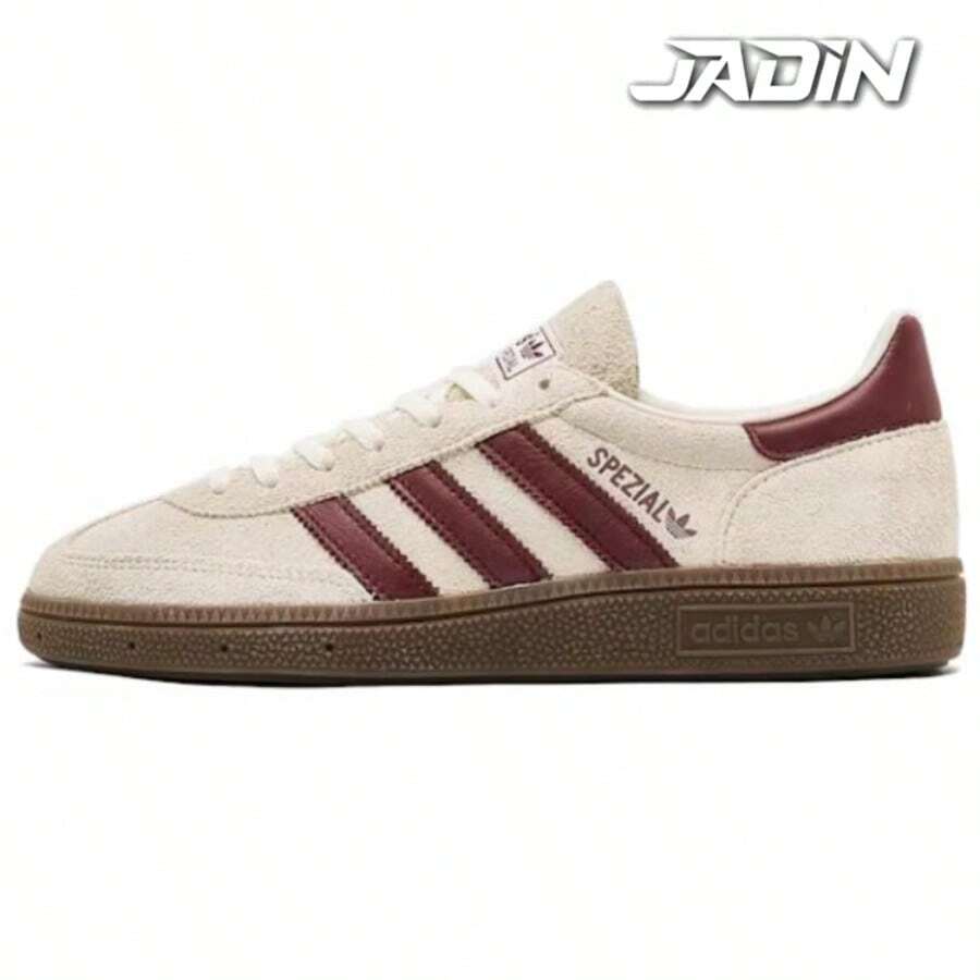 Adidas Wmns Handball Spezial Collegiate Burgundy'- JH8699 - 香檳色 - 查看 1