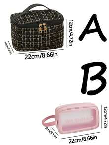 1pc Makeup Bag, Travel Organizer Bag, Cosmetic Bag, Toiletry Bag, Large Capacity Makeup Bag, Women Makeup Bag, Cosmetic Storage Bag, Travel Essentials, Multifunctional Bag, Handbag, Men Toiletry Bag - Cosmetic Bag - View 11