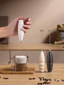 全新奶泡器、大功率手持奶泡器、迷你奶泡器、咖啡搅拌器、不锈钢拿铁、卡布奇诺、抹茶、热巧克力咖啡及饮料搅拌机、便携式奶泡机、无线电动奶泡器迷你咖啡机 返校 - 彩色 - 查看 8