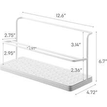Cup Storage Rack - White - View 7