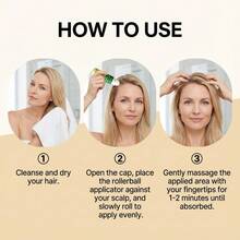 GleamXi 生姜滚珠精油，滋养秀发，轻盈柔滑，清爽头皮，日常护发油 - 正裝 - 查看 8