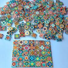 150g/300g Per Pack Colorful Mosaic Glass Decoration Pieces, Suitable For DIY Projects, Living Room, Kitchen, Bathroom, Home Decor, Art & Craft Wall/Floor Decoration, DIY Craft Material - New Hot-selling Item - View 6