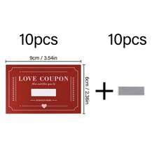 5/10/20 Sets Scratch-Off Coupon Cards, DIY Game Cards Creative Fun Birthday Gift For Couples, Wedding Surprise Cards, Graduation Party Cards, Anniversary Party Supplies - Multicolor - View 14