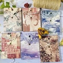 30 Tờ Giấy Trang Trí Sổ Lưu Niệm Phong Cách Cổ Điển Dùng Cho Album Và Thủ Công, Phụ Kiện Sổ Tay Cho Sổ Lưu Niệm, Sổ Nhật Ký, Giấy Trang Trí Sổ Tay, Trang Trí Ngày Lễ Giáng Sinh, Halloween, Ngày Valentine - giấy - Xem 5