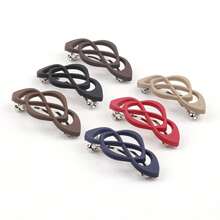 1pc Chinese Knot Hair Clip, Suitable For Women's Daily Commute, Casual Outings, Dances, Parties, Vacations And Various Occasions - Multicolor - View 4