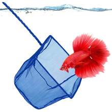 Extra Soft Nylon Fish Net With Handle For Aquarium Tank Maintenance,  For Delicate Fins, 5x4 Inches Net 11 Inches Long Handle - 1 - View 2