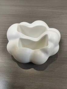 1个现代黑白遥控器收纳盒，顶部带衬垫，节省空间，适用于电视/DVD/蓝光播放器/音响系统/游戏机 - 客厅、卧室媒体控制台整理收纳盒 - 带储物功能的装饰遥控器支架 - 彩色 - 查看 9