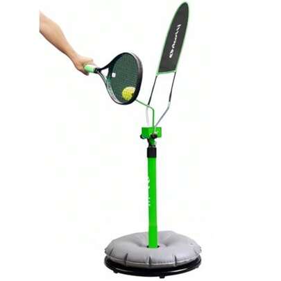 Tennis Trainer Portable Tennis Practice Equipment for All Levels Real Topspin Training Aid • Adjustable Height and Angle Pro Tennis Buddy