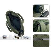 Pickleball Tote Bag for Women Tennis Tote Bag with Paddle Holder Stylish Appearance and Durable Material Large Inner Storage Carry Handle for Pickleball. Padel Tennis Squash and Badminton - como en la foto - Ver 6