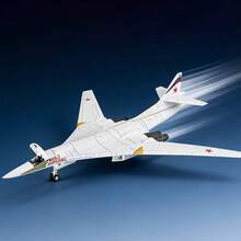 1:72/1:100 Escala Modelo de Avión Ensamblable, Ruedas Móviles, con Soportes de Misiles y Cabina Transparente, Imprescindible para Coleccionistas y Exhibición, Ideal para Entusiastas de la Aviación y Regalos - Multicolor - Ver 2
