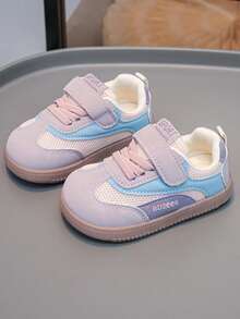 1双儿童运动鞋，新款春秋季男女童休闲鞋，防滑软底幼儿鞋 - 紫色 - 查看 2