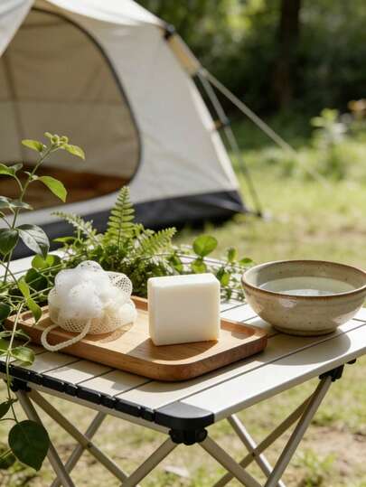 天然驴奶皂 | 温和洁面沐浴露 滋养驴奶皂 | 柔嫩肌肤 大豆油 便携式护肤 户外旅行一次性皂