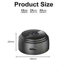 A9 WiFi Mini Camera Wireless Video Recorder, Home Security Camera, Smart Home Monitoring Camera For Pet, Indoor Surveillance Camera - Black - View 9