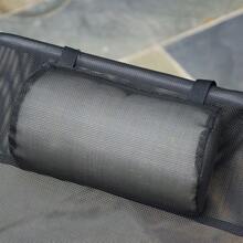 Sun Lounger, Garden Chaise Longue, Relaxing Chaise Longue, 2-Legged Chaise Longue, Black, Foldable For Garden, Patio And Balcony - Black - View 4