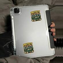 OZLICE Funny Cassette Tape Sticker: Please Be Patient With Me, I'm From The 1900sWater Bottle Sticker, Funny Stickers, Cute Stickers, Laptop Sticker, Stickers, Sticker For Laptop - Light Film - View 6