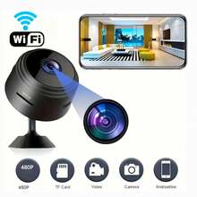 A9 WiFi Mini Camera Wireless Video Recorder, Home Security Camera, Smart Home Monitoring Camera For Pet, Indoor Surveillance Camera - Black - View 3