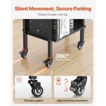 Multipurpose Carts & Push Cabinets - 45 X 33 X 88 cm - View 4
