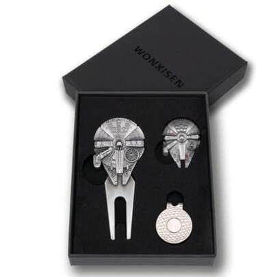 Ball Marker and Divot Tool Gift Set Gift for Groomsmen Unique Golf Accessories