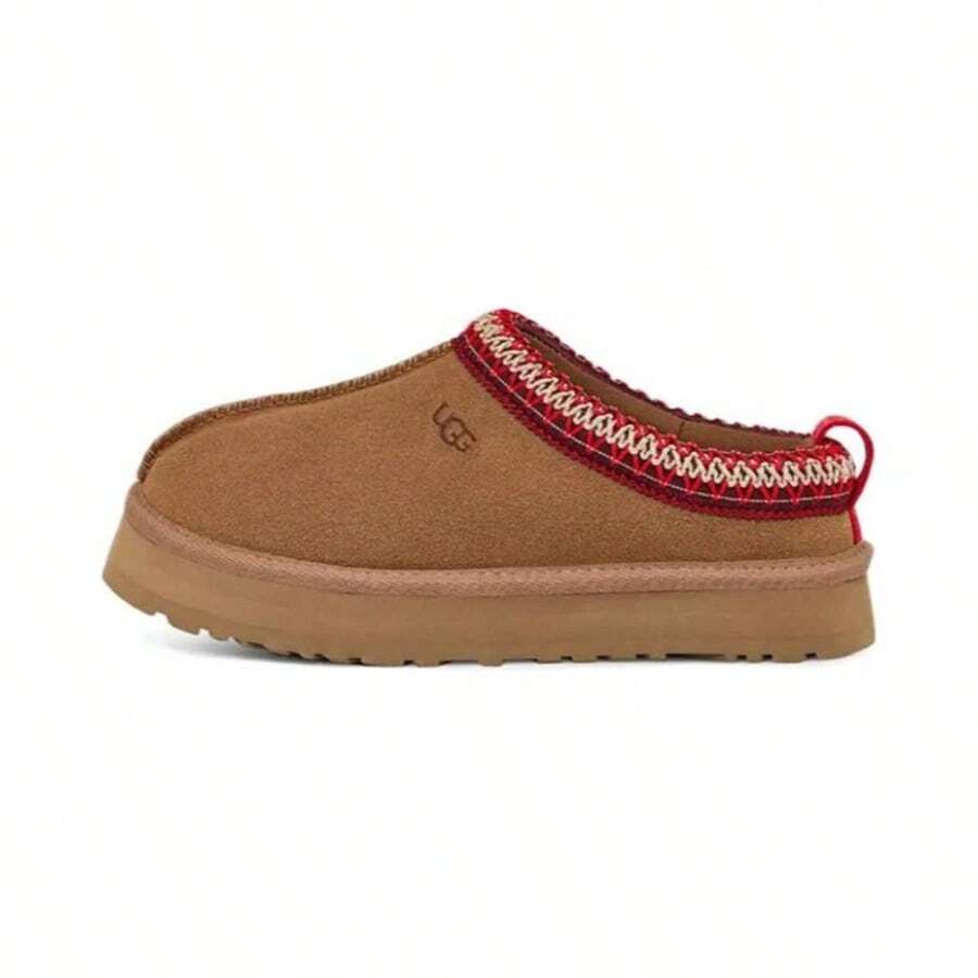 UGG Tazz Platform Slipper Big Kids Chestnut - 1143776K-CHE - màu nâu - Xem 1