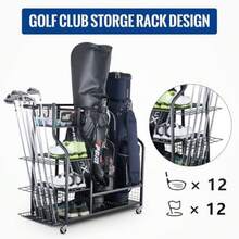 Golf Storage Box - 1 Golf Bag New - View 5