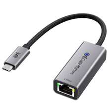 Cable Matters Adaptador USB C a Ethernet de 25 Gb velocidad de red Gigabit de 2 5 adaptador USB C a Ethernet compatible con USB 4 Thunderbolt 4/5 Plug and Play para MacBook portátil y dispositivos - como en la foto - Ver 2
