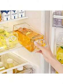 1000毫升牛奶瓶、果汁瓶，简约透明设计，加厚塑料材质，健康耐磨，坚固耐用，防滑易清洗。可盛装温度高达60摄氏度/140华氏度的饮品。 - 彩色 - 查看 4