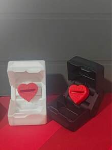 1pc/2pcs Engagement Ring Box – A Romantic Valentine's Gift To Preserve Your Promise, The Perfect Surprise For Your Girlfriend Or Wife. - Multicolor - View 14