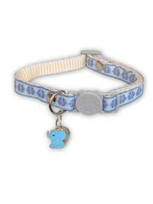 1pc Pet Collar With Embroidered Floral Pattern, Cartoon Pendant & Bell, Kitten/Puppy Neck Decoration Collar - Multicolor - View 15