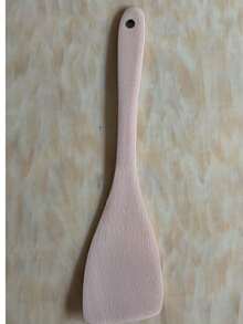 Juego de utensilios de cocina de calidad premium de boj natural - espátula, colador de arroz, cucharón de sopa, colador y cuchara de cocina, pala para la cocina, regalo de Navidad - Color de madera natural - Ver 9