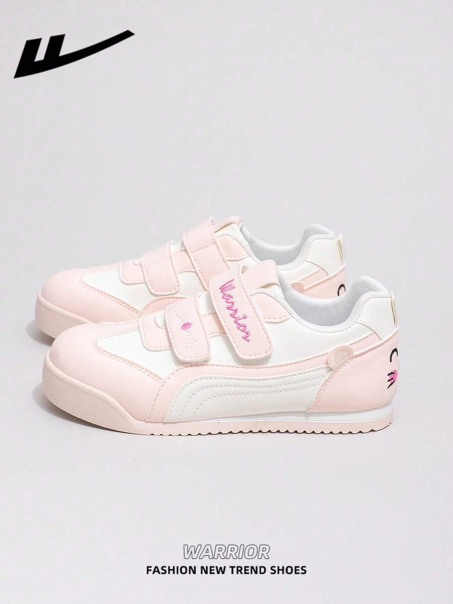 WARRIOR Women's Thick Sole Lace-Up Soft Bottom Casual Sneakers, Low-Top Flat Outdoor Shoes, Summer Commuter Shoes, Round Toe Low Heel Non-Slip Solid Color Elegant Soft Sole Shoes For Outings And Hiking, Suitable For Students Graduation Photos, Women's Low-Top PU Upper Sports Skateboard Shoes - Flour/Rice - View 1