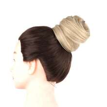 Soowee, cola de caballo de capas largas, extensión de cabello sintético, cola de caballo rubia, coletas de pelo flexibles, postizos HHJE - 16 - Ver 5