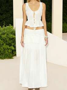 Women Blouses & Shirts - White - View 5
