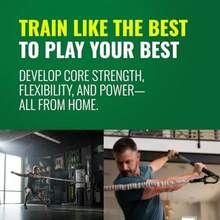 Swing Trainer Plus Golf Fitness and Training System for Strength Flexibility and Swing Power Includes 1-Year Membership and Premium Training Bar for Golf-Specific Workouts - como en la foto - Ver 5