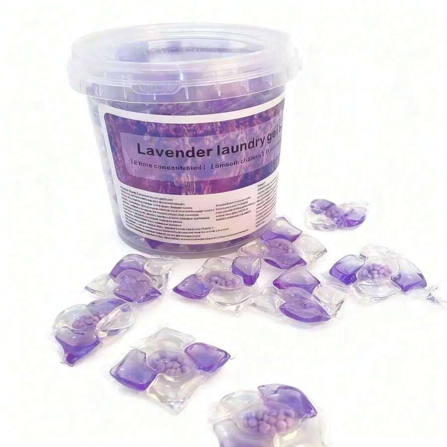 五合一薰衣草香型洗衣凝珠，持久留香，柔顺去渍，浓缩配方，懒人必备，衣物香氛，环境香氛，热门