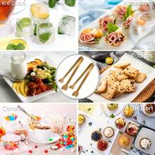 Conjunto de 3/6 mini clipes de luxo dourados, pinças de açúcar em formato de coração, clipes de serviço pequenos de aço inoxidável de alta qualidade, clipes para gelo, clipes de serviço fofos para festa de chá, clipes de serviço em formato de coração, presente requintado para o Dia dos Namorados, clipes de cozinha, próprios para lava-louças, dourados, clipes para alimentos na cozinha, clipes para pão, utensílios de confeitaria, servir com estilo, clipes decorativos, material premium, clipes de alta qualidade, acessórios de cozinha, clipes, amantes de chá, anfitriões de festas, adequados para volta às aulas, presente para o Dia das Mães, promoção de verão, serviço de festa, encontro para chá da tarde. - - - Ver 8
