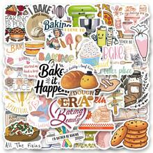 62 PCS Baking Stickers High-Quality And Beautiful Stickers For Scrapbook, Journaling, Laptop, Bumper, Skateboard, Water Bottles, Computer, Phone, Hard Hat, Car Stickers And Decals - Random Style - View 10