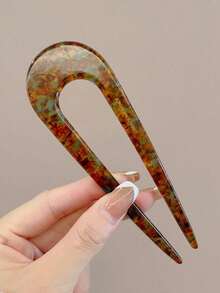 5pcs/Set Women's U-Shaped Hair Clips, High-End New Chinese Style Bun Accessories, Retro Daily Hair Decorations, U-Shaped Hair Clips, Hair Styling Tools,Travel,Birthday - Multicolor - View 7