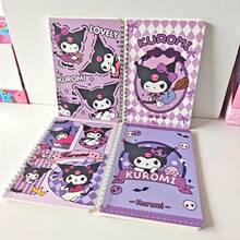 SANRIO （正版授权）2/4本库洛米粉圆本，全彩封面，带横线内页，适用于办公记录、日常记账、学习笔记整理等。是精美的学生新年礼物，也是开学季的必备之选。 - 彩色 - 查看 6