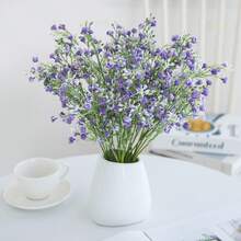 1/3/60 Stück künstliche grüne Pflanzen, Lavendel Bouquet, Outdoor Garten, Geburtstags Party, Party Dekoration, Hochzeitsblumenkorb, Brautstrauß, Heim Dekoration, Restaurant, Wohnzimmer, Schlafzimmer, Fensterbank, Vase Dekoration, Dekorationen, Neujahr Dekoration, Outdoor Garten, Schulanfang - Violett - Übersicht 2