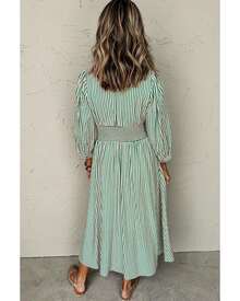 Azura Exchange Women Midi Dresses - màu xanh lá - Xem 2