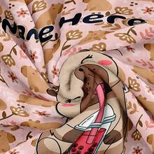 1pc Customizable Capybara Blanket - Soft, Comfortable, Warm, Personalized Blanket Suitable For Home, Office Or Camping - Perfect Gift For Family And Friends, Customized Blanket - Multicolor - View 11