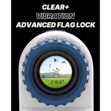 WOSPORTS Golf Range Finder with Slope Switch 1200 Yards Rangefinder for Golfing and Hunting ±1yd Accuracy 0.3s Flag Locking Vibration Rechargeable Blue - Azul - Ver 7