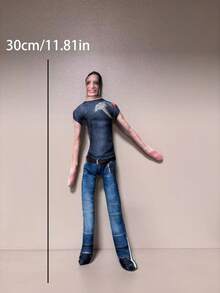 30厘米全新 CORTI/S 赞助可动抽象人偶，全身关节可动，适合作为送给男友/女友的礼物、卧室装饰或生日礼物 - 彩色 - 查看 12