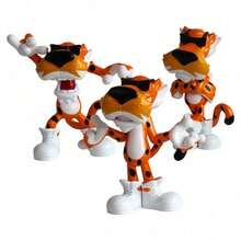 Simba Jadatoys官方授权奇多猎豹2.5英寸金属收藏人偶 - 精致桌面模型 - 彩色 - 查看 7