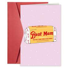 1pc Mother's Day Greeting Card, Fun And Creative, For Family And Friends, BEST MAM, Thank You Cards, Birthday Gift, Cards, Unusual Items, Gift Cards - Sets - View 2