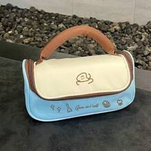 Pencil Bags - Beige ~ Small - View 4